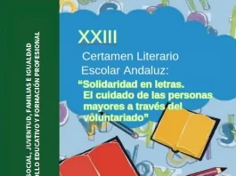 Andalucía lanza la XXIII edición del Certamen Literario Escolar de Voluntariado, centrado este año en el cuidado de las personas mayores