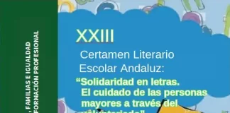 Andalucía lanza la XXIII edición del Certamen Literario Escolar de Voluntariado, centrado este año en el cuidado de las personas mayores