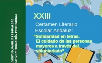 Nueve alumnos de Educación Primaria y Educación Especial de Andalucía, ganadores del Certamen Literario sobre voluntariado Andalucía lanza la XXIII edición del Certamen Literario Escolar de Voluntariado, centrado este año en el cuidado de las personas mayores