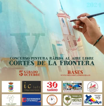 Cortes de la Frontera celebrará el 5 de octubre una nueva edición de su concurso de pintura rápida al aire libre