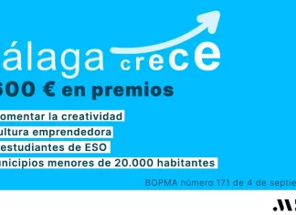 La Diputación de Málaga lanza el I Premio Málaga Crece para fomentar el emprendimiento juvenil en zonas rurales
