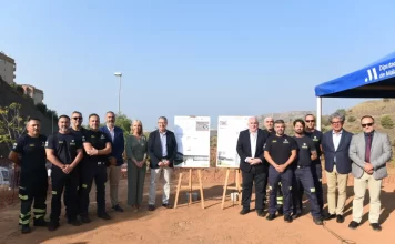Comienzan las obras del nuevo parque de bomberos de Rincón de la Victoria con una inversión de la Diputación de 4,3 millones de euros