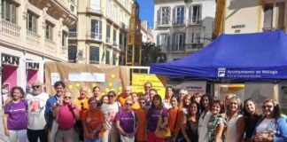 Asociaciones e instituciones públicas celebran en Málaga de forma conjunta el Día Mundial para la Prevención del Suicidio