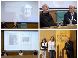El periodismo documental y la fusión de ficción y realidad, ejes de la segunda jornada del XI Congreso Internacional de Periodismo de la Fundación Manuel Alcántara El periodismo documental y la fusión de ficción y realidad, ejes de la segunda jornada del XI Congreso Internacional de Periodismo de la Fundación Manuel Alcántara