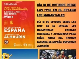El Club Deportivo Alhaurín «La Peña» se enfrentará a las Leyendas de la Selección Española en un evento familiar