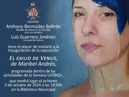 Alhaurín el Grande inaugura la exposición «El exilio de Venus» de Maribel Andrés, dentro de la II Semana LGTBIQ+ Alhaurín el Grande inaugura la exposición "El exilio de Venus" de Maribel Andrés, dentro de la II Semana LGTBIQ+