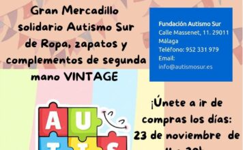 Gran Mercadillo Solidario de la Fundación Autismo Sur: Un Evento Benéfico para Toda la Familia Gran Mercadillo Solidario de la Fundación Autismo Sur: Un Evento Benéfico para Toda la Familia