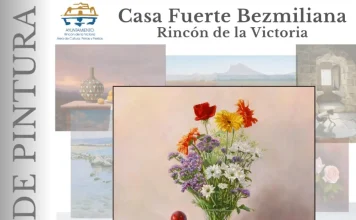 Inauguración de la exposición de pintura “Sueños y Caminos” de Simón Pizarro en la Casa Fuerte Bezmiliana