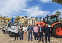 La Diputación financia con 210.000 euros dos vehículos destinados a mejorar los servicios de la Mancomunidad Costa del Sol Axarquía
