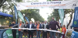 Asociación de la Prensa de Málaga (APM) | VII #CarreradelaPrensa. Más de 1.400 corredores reivindican en Málaga la libertad de prensa