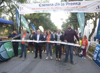 Asociación de la Prensa de Málaga (APM) | VII #CarreradelaPrensa. Más de 1.400 corredores reivindican en Málaga la libertad de prensa
