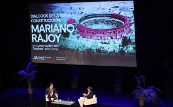 El expresidente del Gobierno Mariano Rajoy habla acerca de ‘La ruptura del pacto constitucional’ en la Diputación de Málaga