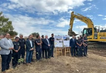 Empiezan las obras del parque de bomberos de Álora-Pizarra, que contará con un dispositivo para rescate en montaña