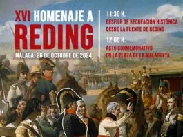 XVI Homenaje al gobernador Teodoro Reding en Málaga