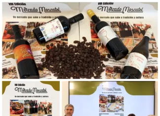 La Diputación impulsa el VIII Mercado Moscatel de Almáchar para promocionar la uva pasa de la Axarquía