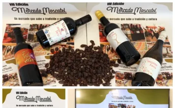 La Diputación impulsa el VIII Mercado Moscatel de Almáchar para promocionar la uva pasa de la Axarquía