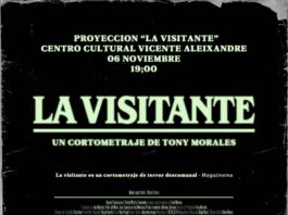 El corto de terror ‘La visitante’ se proyecta mañana, día 6, en el Centro Cultural