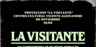 El corto de terror ‘La visitante’ se proyecta mañana, día 6, en el Centro Cultural