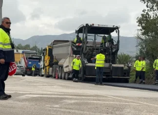 En marcha el asfaltado de la MA-3300 entre Alhaurín de la Torre y Alhaurín el Grande