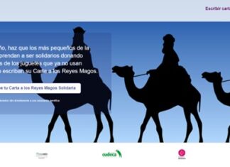 Innovadora aplicación web para donar juguetes usados al escribir la Carta a los Reyes Magos