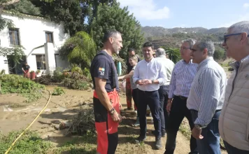 La Diputación de Málaga anuncia ayudas directas a los ayuntamientos para hacer frente a los daños de la DANA en la provincia