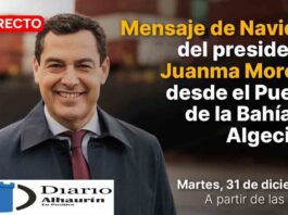 Juanma Moreno dirigirá su mensaje de Navidad desde la Bahía de Algeciras