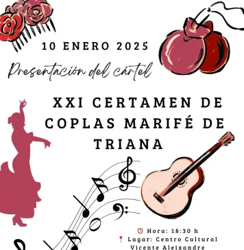 Alhaurín de la Torre presenta el cartel oficial del XXI Certamen Torre de Coplas Marifé de Triana Alhaurín de la Torre presenta el cartel oficial del XXI Certamen Torre de Coplas Marifé de Triana