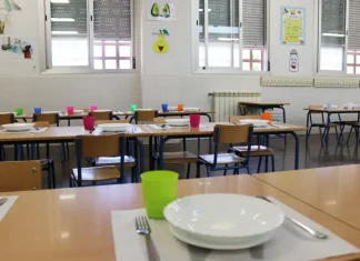 Los comedores escolares malagueños servirán este curso más de 1,7 millones de kilos de productos ecológicos
