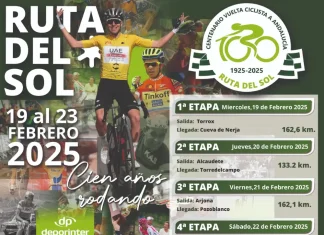 La provincia de Málaga será salida de la Vuelta Ciclista a Andalucía ‘Ruta del Sol’, que celebra su centenario