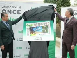 La Junta de Andalucía y la ONCE presentan el cupón conmemorativo del Día de Andalucía
