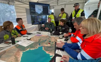 Simulacro en la Central Hidroeléctrica del Embalse de Iznájar evalúa la respuesta ante emergencias en Málaga