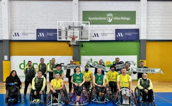 La Diputación apoya al club de baloncesto en silla de ruedas AMIVEL en su primera Eurocup con 30.000 euros