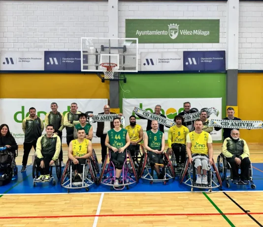 La Diputación apoya al club de baloncesto en silla de ruedas AMIVEL en su primera Eurocup con 30.000 euros