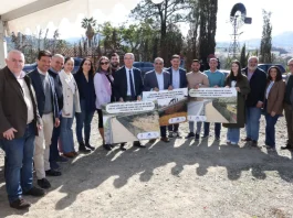 Comienzan las obras para conectar Álora con el Corredor Verde del Guadalhorce con una inversión de la Diputación de 1,4 millones de euros