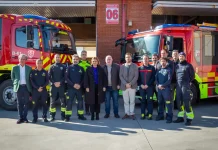 La Diputación refuerza el parque de bomberos de Torremolinos con dos nuevos vehículos para mejorar las intervenciones en incendios y otras emergencias