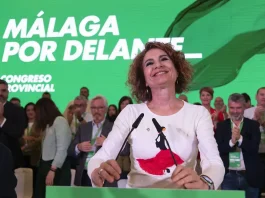 María Jesús Montero: “El tiempo del cambio ha llegado. Nos sobran los motivos y las razones. Es el momento de esta tierra”