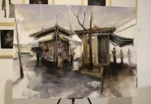 Abraham Pinto se alza con el primer premio en el V Certamen de Pintura Rápida ‘Alhaurín Pinta’