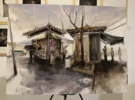 Abraham Pinto se alza con el primer premio en el V Certamen de Pintura Rápida ‘Alhaurín Pinta’