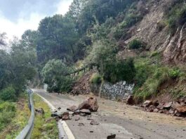 Las lluvias y el granizo afectan varias carreteras en la Serranía de Ronda