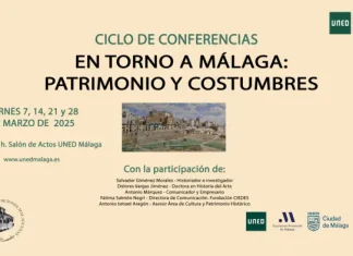 La Diputación impulsa el ciclo de conferencias ‘En Torno a Málaga: Patrimonio y Costumbres’ para poner en valor las tradiciones malagueñas