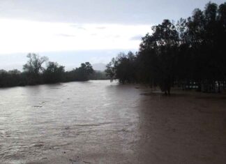 La borrasca Jana deja lluvias abundantes en Málaga: aumento de los embalses, cortes de carreteras y crecida de ríos
