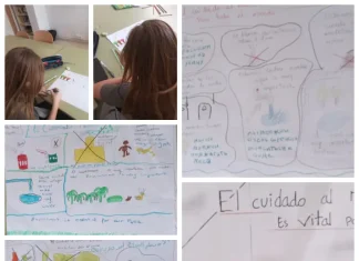 Project works sobre la importancia del cuidado del medioambiente y del reciclaje de alumnado extranjero de Atal del IES Los Manantiales de Torremolinos