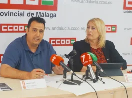 CCOO presenta un Informe sobre la siniestralidad laboral en Málaga
