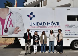 Cerca de 7.000 malagueñas ya se han beneficiado este año de la Unidad Móvil de Cribado de Cáncer de Mama