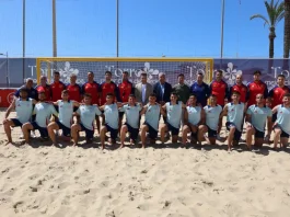 Culmina en Torrox la concentración de la selección nacional de fútbol playa de cara al Mundial