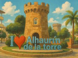 IA, arte y propiedad intelectual: ¿quién alimenta a los nuevos mundos digitales? Ilustración tipo Ghibli inspirada en Alhaurín de la Torre