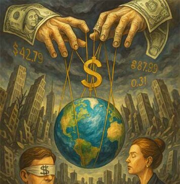 La locura de un mundo dominado por el dinero y la economía totalmente egocéntrica