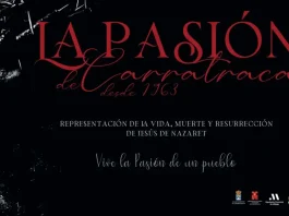Carratraca escenifica ‘La Pasión’, el Viernes y Sábado Santo, desde su singular plaza de toros
