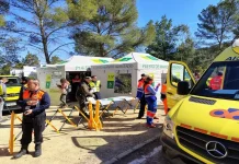 Simulacro de incendio forestal movilizará a más de un centenar de efectivos mañana en Casares