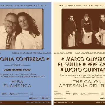 El cajón será el protagonista en el arranque de la IX Bienal de Arte Flamenco de Málaga con una cajoneada multitudinaria en la Plaza de la Merced